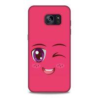 Emojix (57) Samsung Galaxy S7 Edge Kılıf Silikon Kapak Desenli