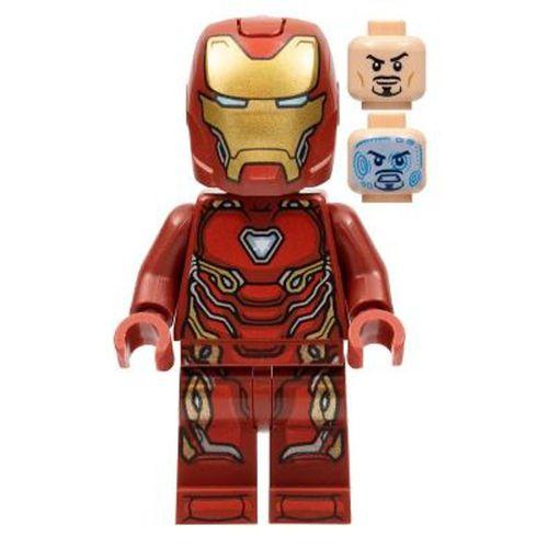 Lego Minifigür Iron Man Mark 50 Armor with Hair sh0828
