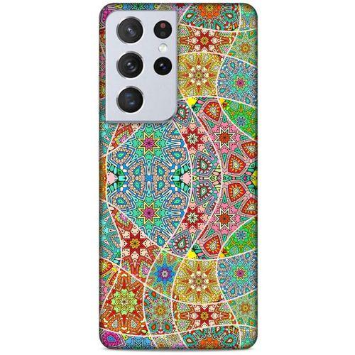 Lopard Samsung Galaxy S21 Ultra Uyumlu Kılıf Ethnic Culture (55) Koruma Kabı