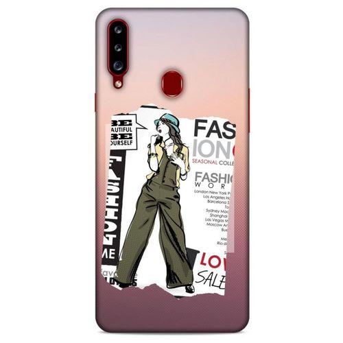 Sokak Modası 30 Samsung Galaxy A20s Kılıf Desenli Silikon