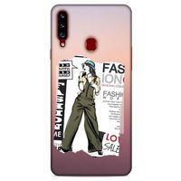 Sokak Modası 30 Samsung Galaxy A20s Kılıf Desenli Silikon