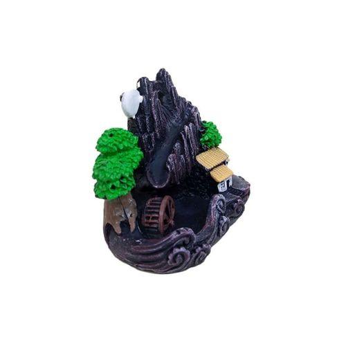 Seramik  Şelale Aromaterapi Geri Akışlı Tütsülük