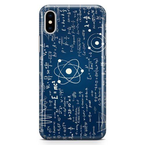 Apple iPhone XS Kılıf Yazı Tahtası Arka Kapak Koruma Desenli Full Koruyucu