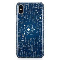 Apple iPhone XS Kılıf Yazı Tahtası Arka Kapak Koruma Desenli Full Koruyucu