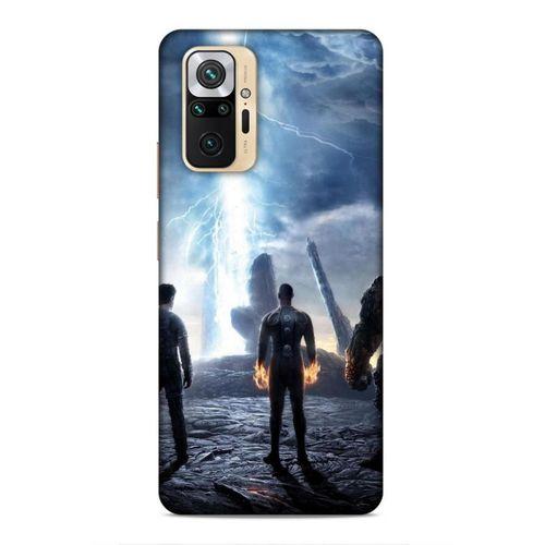 Xiaomi Redmi Note 10 Pro Uyumlu Kılıf BMovie (49) Ultra Silikon Kılıf Fantastik Dörtlü