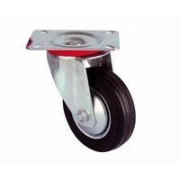 Servis Tekeri - Tablalı Siyah Döner - Çap 125 Mm