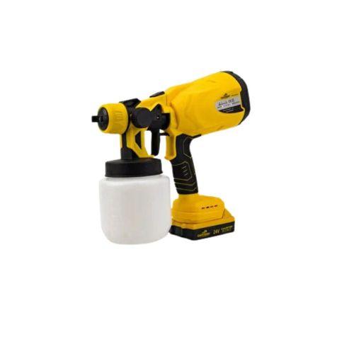 Profesyonel Akülü Püskürtme Tabanca Kablosuz Güçlü Boya Uygulama