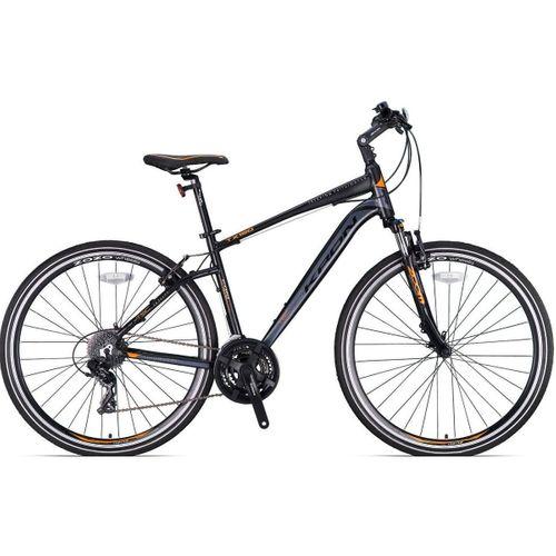 Kron TX150 28 Jant Trekking Bisiklet Mat Siyah-Kırmızı 46 cm