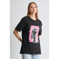 ALEXANDERGARDI Baskılı Bisiklet Yaka Kadın T-shirt