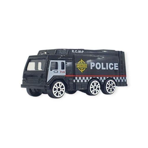 3'lü İş Makinaları Road Seti - Die Cast - DS044 - Polis