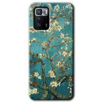 Poco x3 GT Kılıf Baskılı Arka Kapak - Almond Blossom +Tam Ekran Koruyucu