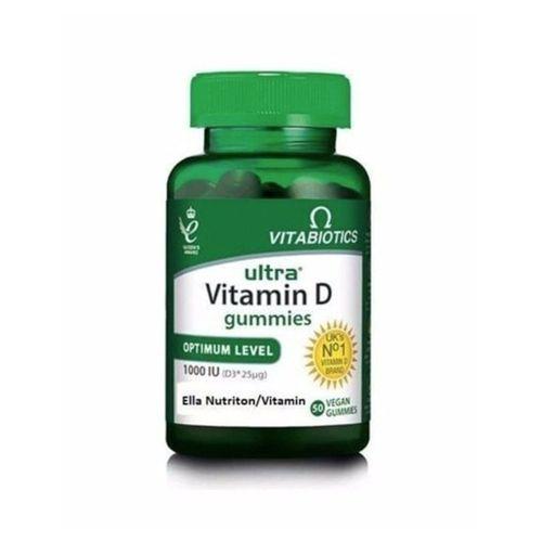 Vitabiotics Ultra Vitamin D Gummies 1000IU 50 Vegan Gummies