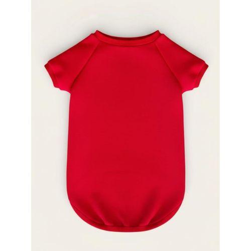 Reddy Kırmızı Kapşonsız Sweatshirt, Orta ve Büyük Irklar İçin