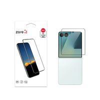Galaxy Z Flip 7 Zore Kenarları Kırılmaya Dayanıklı Cam Ekran Koruyucu