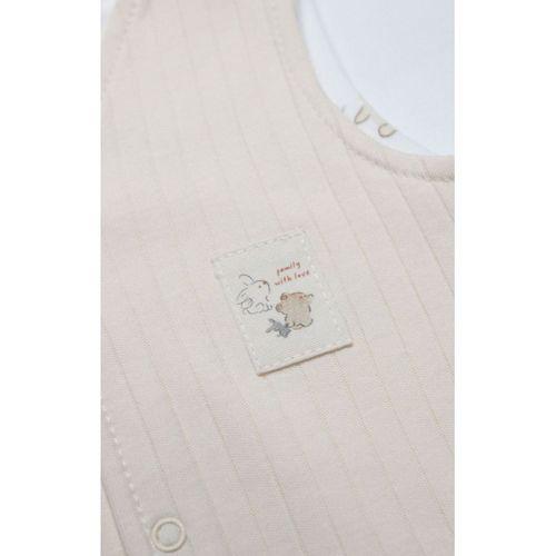 Bistyle Yelek Çift Taraflı With You Family 18113 Bej