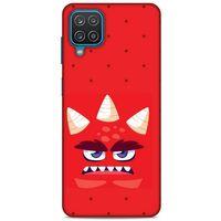 Lopard Samsung Galaxy A12 Uyumlu Kılıf Emojix (2) Kabı