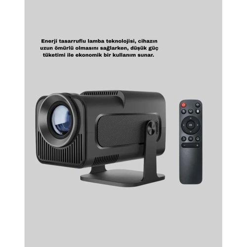 Hdmı Usb Girişli Akıllı Projeksiyon Cihazı Taşınabilir Düşük Tüketimli