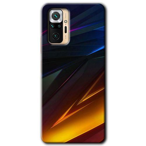 Xiaomi Redmi Note 10 Pro Kılıf Baskılı Kapak - Stranger Lines +Tam Kaplayan Mat Seramik