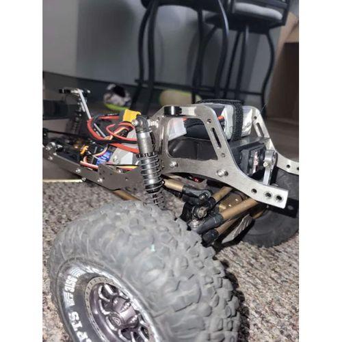 TRX4 ScattergunV2 90mm Geniş Yatar Servo Montajı (Bu ürün Sadece Plastik parçadır - Almadan Önce Soru Sorabilirsiniz)