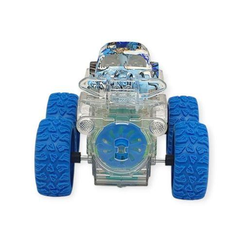 Sürtmeli Işıklı Off-Road Aracı  - 7310 - Mavi