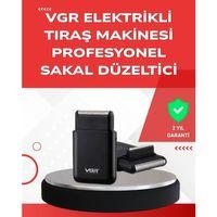 Abs Gövdeli Süper İnce Elektrikli Sakal Kesici – 45 Dk Kablosuz Kullanım, Yanak Makası Dahil
