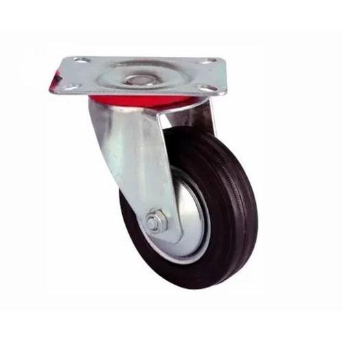 Servis Tekeri - Tablalı Siyah Döner - Çap 100 Mm