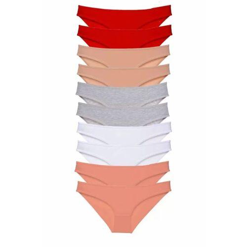 10 adet Süper Eko Set Likralı Kadın Slip Külot 505