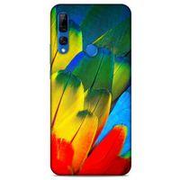 Huawei Y9 Prime 2019 Kılıf Desenli Özel Seri Tüyler (3) Kapak