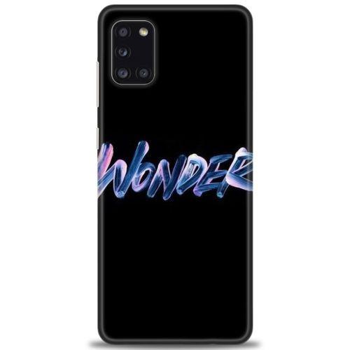Samsung Galaxy A31 Kılıf HD Baskılı Kılıf - Wonder + Tam Ekran Koruyucu