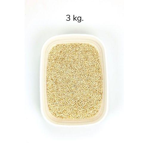 Ak Darı Sade Tozsuz Doğal Taze Kuş Yemi - 3 kg