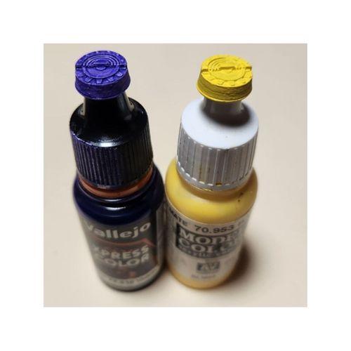 Citadel, Vallejo ve Reaper Boya Kutuları için Boya Renk Kartelası (Bu ürün Sadece Plastik parçadır - Almadan Önce Soru Sorabilirsiniz)