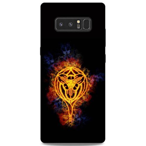 Lopard Samsung Galaxy Note 8 Uyumlu Kılıf FireX (18) Telefon Kılıfları Sarı siyah