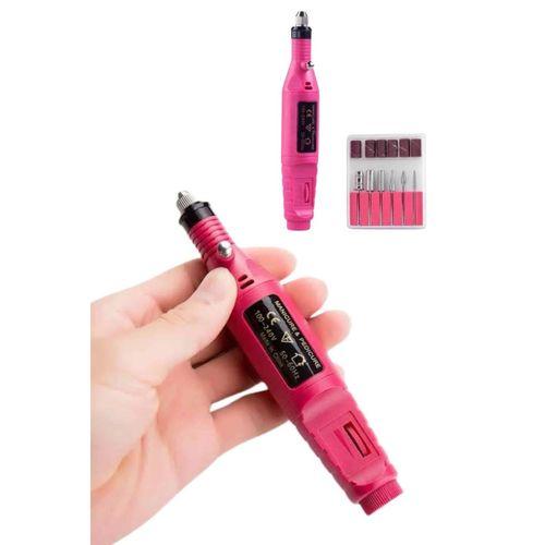 Elektrikli Profesyonel Manikür Pedikür Seti Değiştirilebilir Başlık Seçeneği