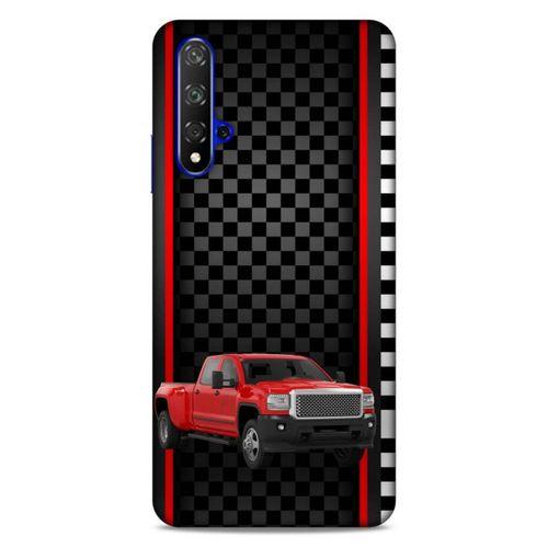 Lopard Huawei P Smart S 2020 Uyumlu Kılıf PickUpX (6) Silikon Kılıf Kırmızı