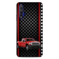 Lopard Huawei P Smart S 2020 Uyumlu Kılıf PickUpX (6) Silikon Kılıf Kırmızı