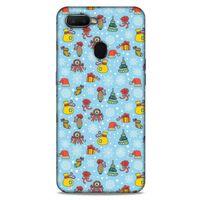 Yılbaşı Süsleri 43 Oppo Ax7 Kılıf Silikon Kapak