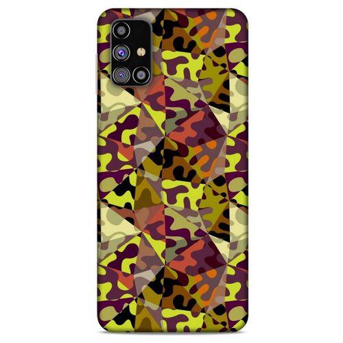 Kamuflaj 89 Samsung Galaxy M31s Kılıf Silikon Kapak