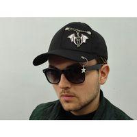 Unisex Tasarım Arkadan Ayarlanabilir Winged Skull Şapka