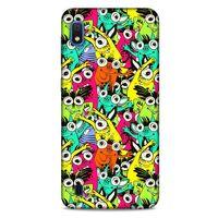 Graffitix (36) Desenli Silikon Kapak Samsung Galaxy A10 Kılıf