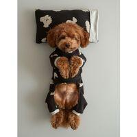 Doggy Köpek Uyku Takımı | Pamuklu Penye Köpek Tulumu ve Mini Yastık | Küçük Irklar İçin | Tüy Dökülmesini Azaltır