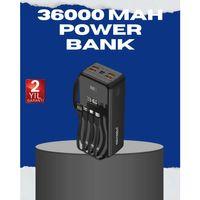 Çok Çıkışlı Taşınabilir Şarj Cihazı Dijital Göstergeli