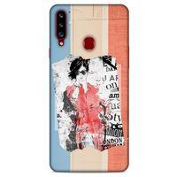 Sokak Modası 48 Samsung Galaxy A20s Kılıf Desenli Silikon