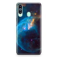 Samsung Galaxy M40 Kılıf Nasa Galaxy Arka Kapak Koruma Desenli Full Koruyucu