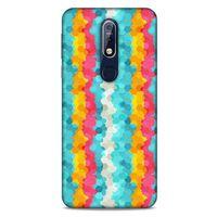 Geometrix 66 Nokia 7.1 Kılıf Silikon Kapak