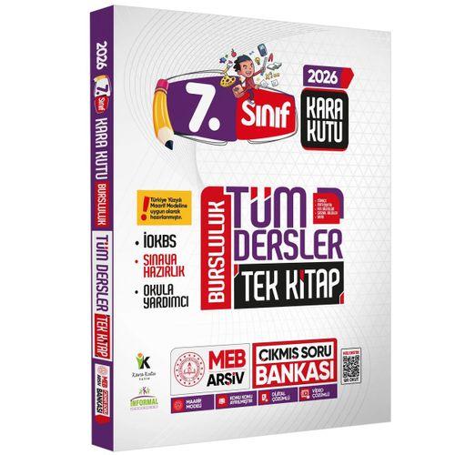 2026 7 sınıf İOKBS BURSLULUK Tüm Dersler Çıkmış Soru Bankası Tek Kitap Yeni Sistem Tamamı Çözümlü