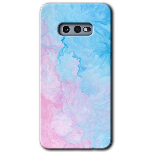 Samsung Galaxy S10e HD Baskılı Kılıf + 9D Tam Ekran Koruyucu - Blue Art