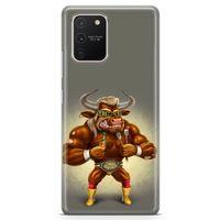 Samsung Galaxy S10 Lite Kılıf Derdi Olan Arka Kapak Koruma Desenli Full Koruyucu