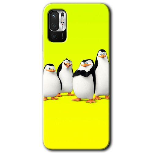 Poco M3 Pro Kılıf HD Desen Baskılı Arka Kapak - Penguenler