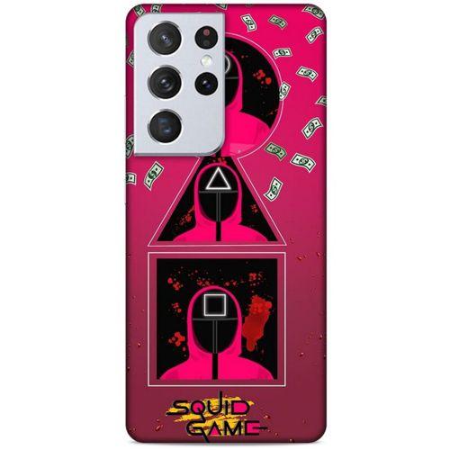Samsung Galaxy S21 Ultra Uyumlu Kılıf Squid Game (31) TPU Kılıf Young-Soo