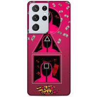 Samsung Galaxy S21 Ultra Uyumlu Kılıf Squid Game (31) TPU Kılıf Young-Soo